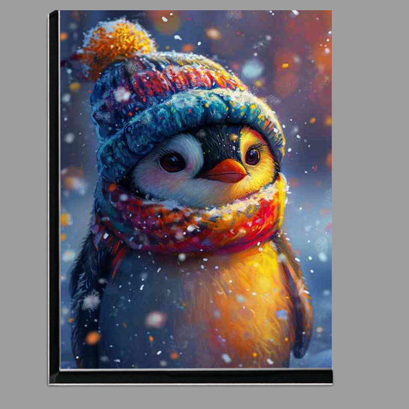 Buy Di-Bond : (Penguin wearing a colorful hat)