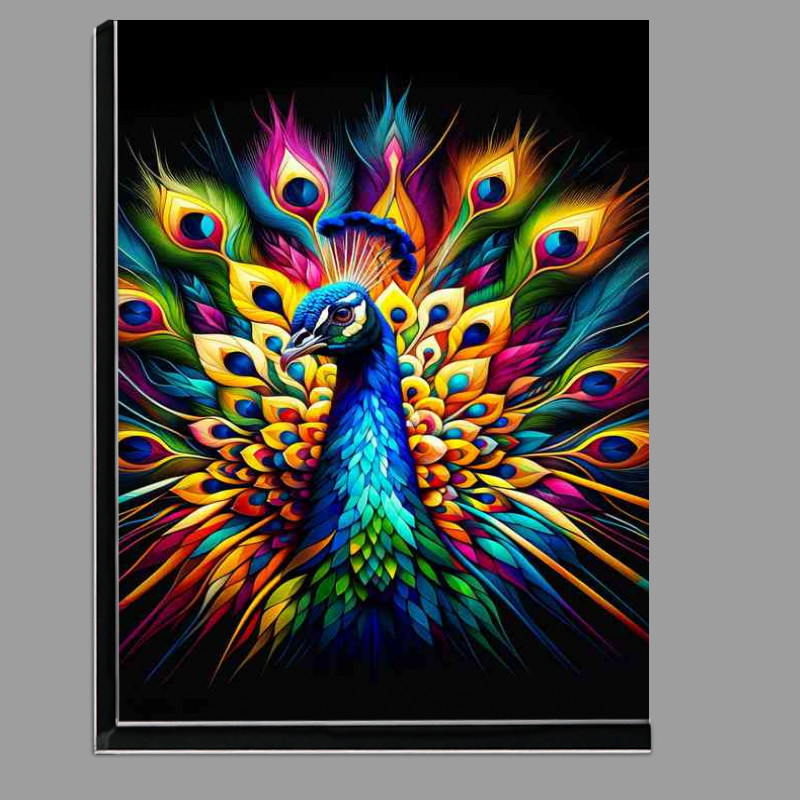Buy Di-Bond : (Reimagined into the form of a majestic peacock)