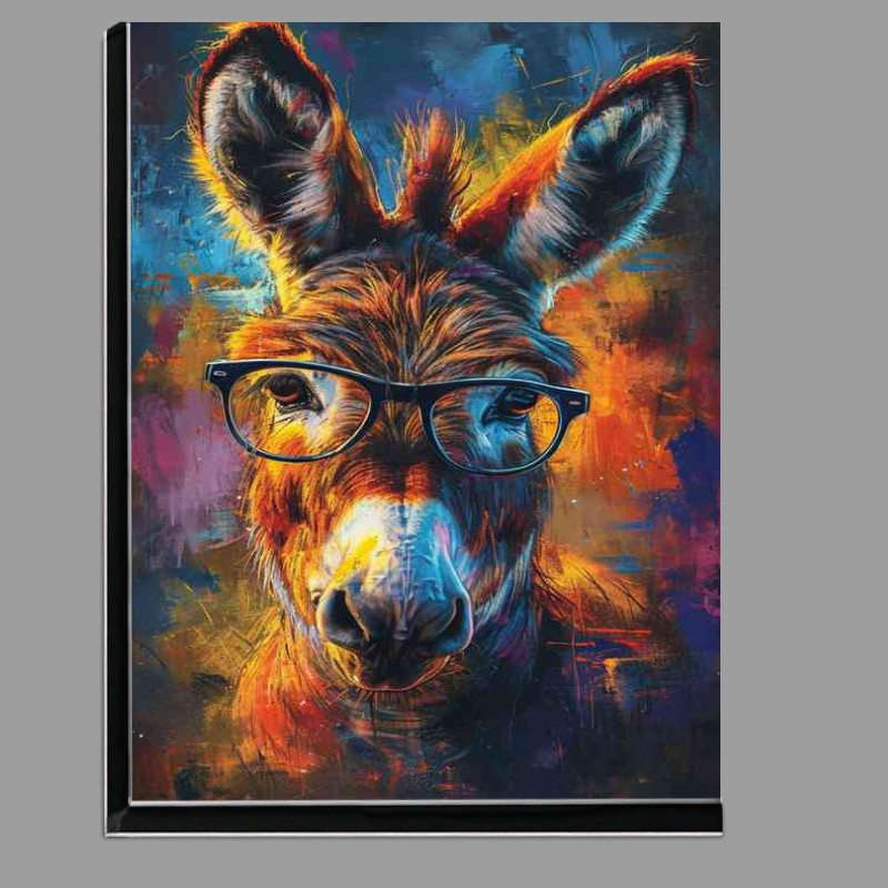 Buy Di-Bond : (Donkey in glasses looking ream)