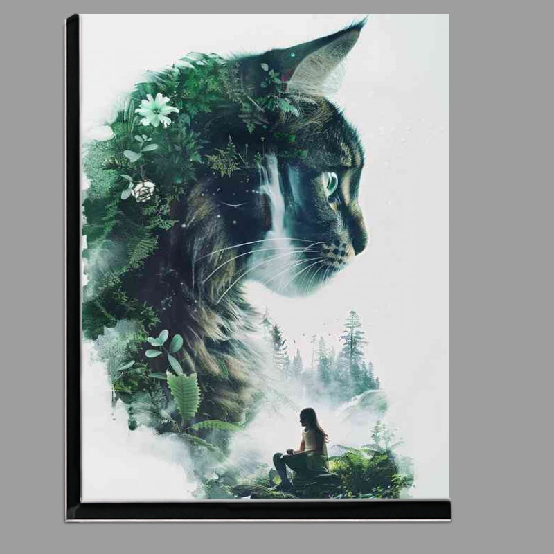 Buy Di-Bond : (Double exposure of the cat)