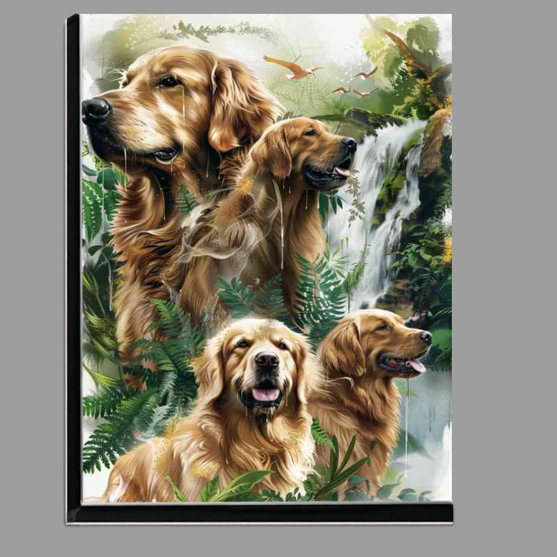 Buy Di-Bond : (The Faimly of golden retriever Dogs)