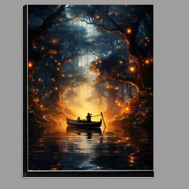 Buy Di-Bond : (Glistening Fairy Ponds two people on a boat)