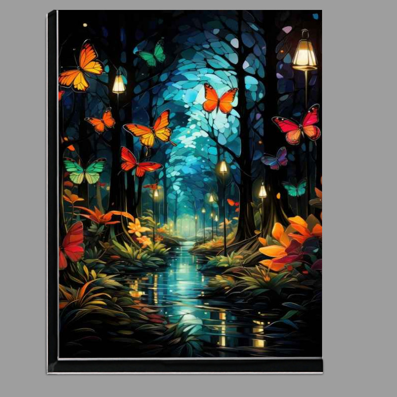 Buy Di-Bond : (Butterflies in the enchanted woodland)