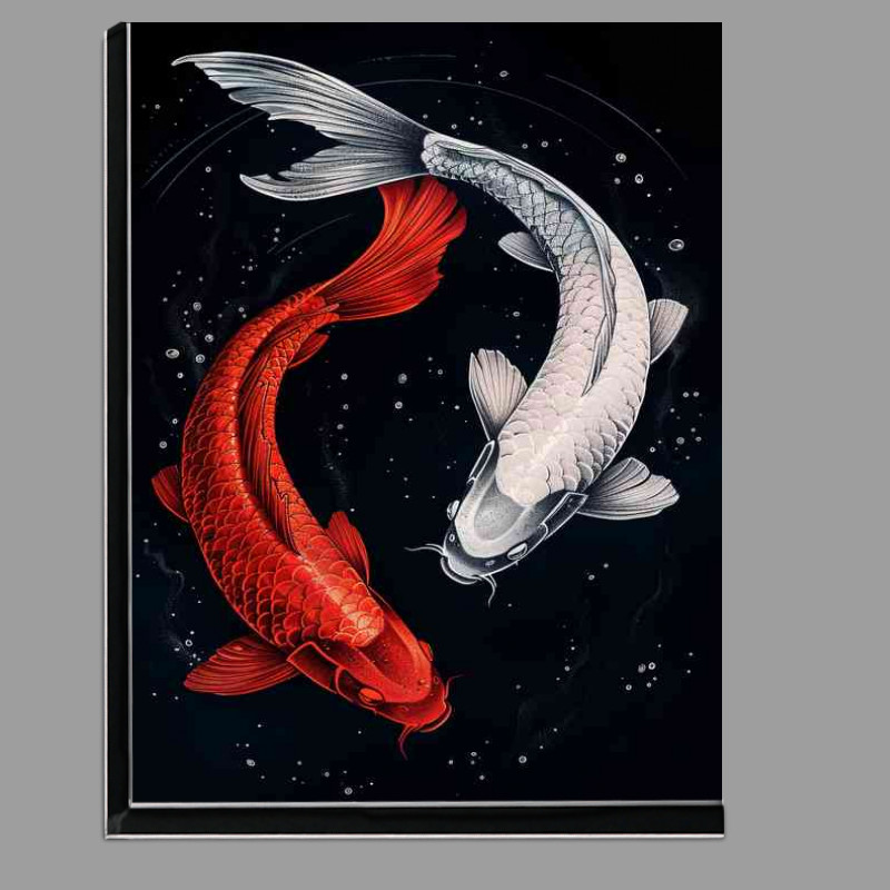 Buy Di-Bond : (A Pair of japanese Koi carps)