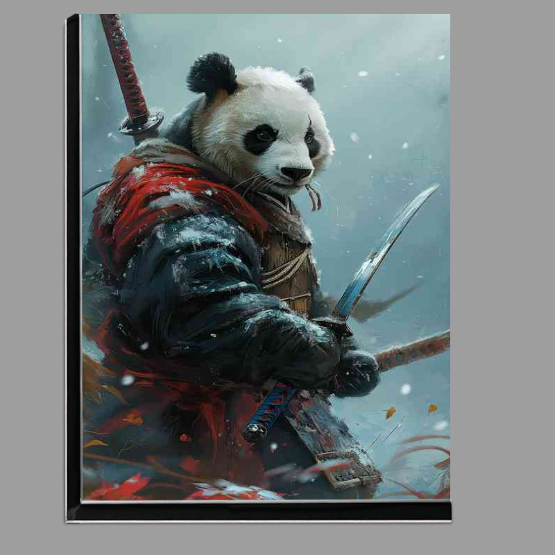 Buy Di-Bond : (Asian panda bear in samurai style)