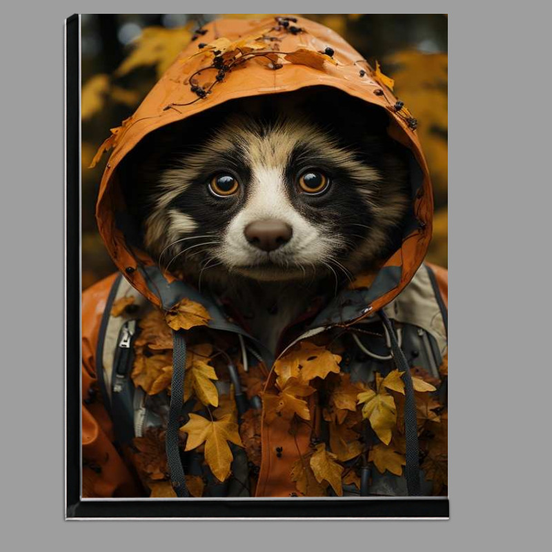 Buy Di-Bond : (Gerry the Raccon in a winter coat)