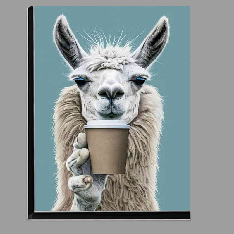 Buy Di-Bond : (Llama and a coffee to go)