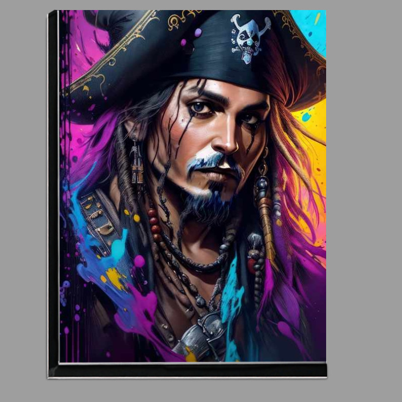 Buy Di-Bond : (Captain Jonny Depp Splash art style)