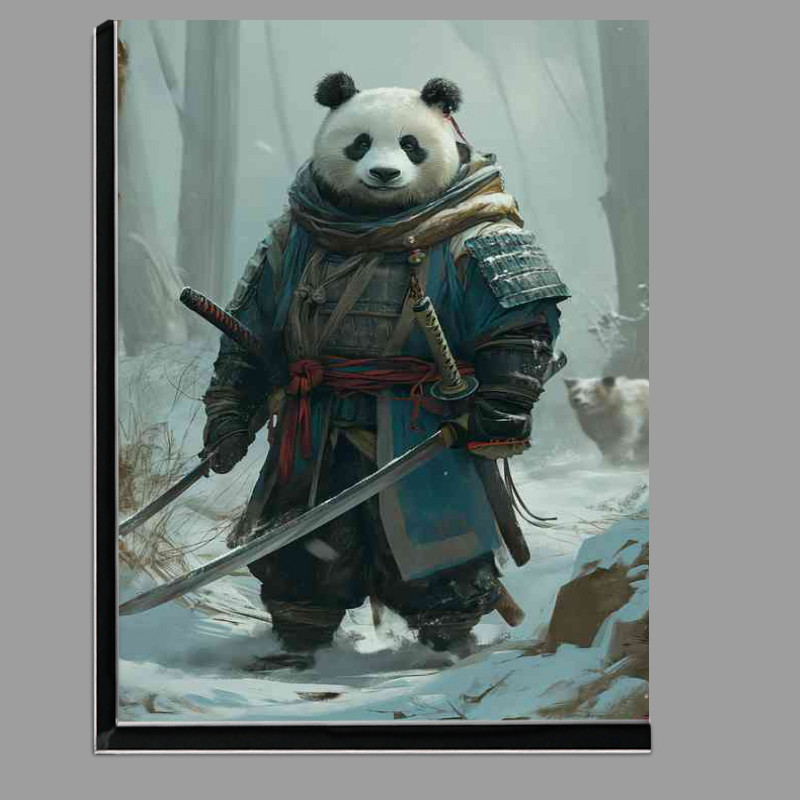 Buy Di-Bond : (Samurai panda bear in the woods)