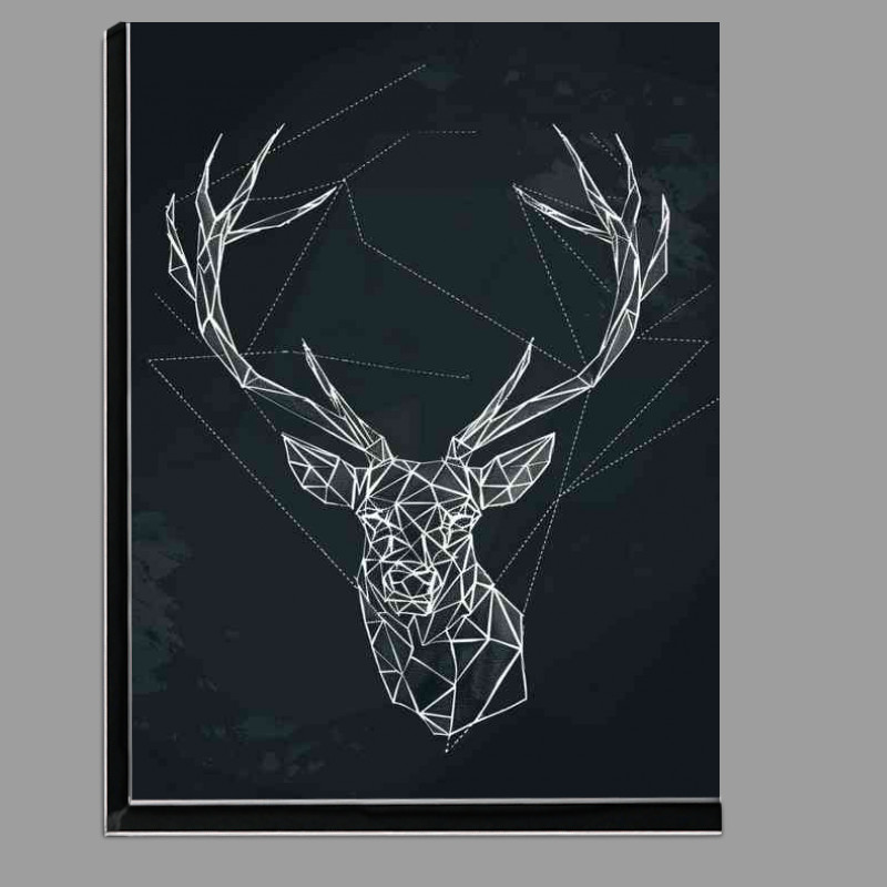 Buy Di-Bond : (Abstract geometric a Deer head)