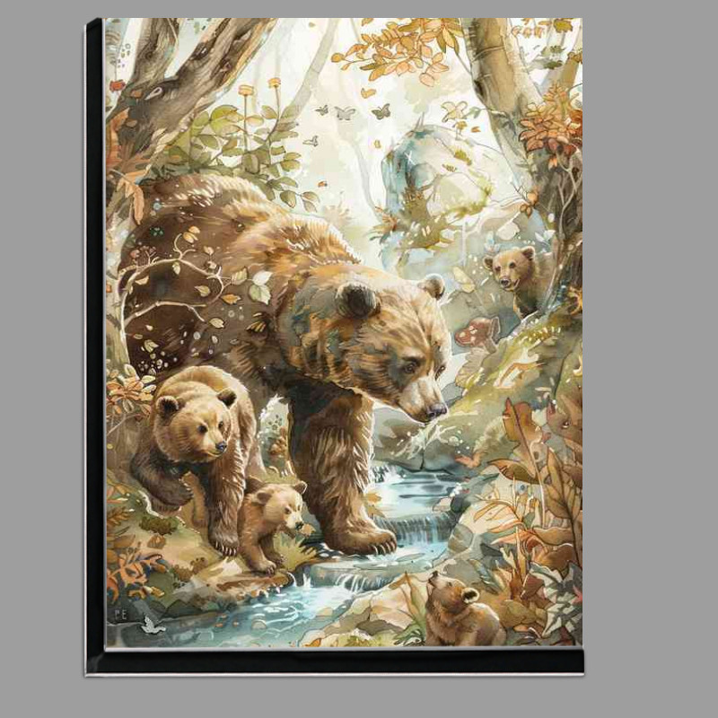Buy Di-Bond : (Bears and cubs in the forest)