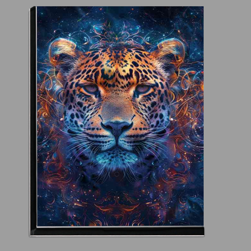 Buy Di-Bond : (Ethereal background with an image of a leopard)
