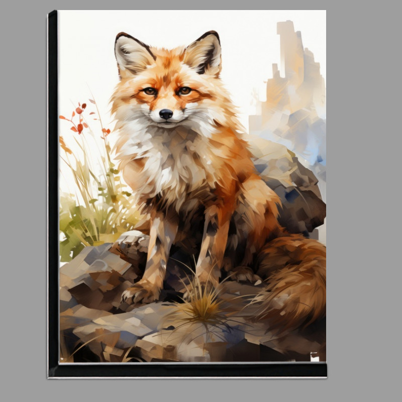 Buy Di-Bond : (Fox on the rocks)