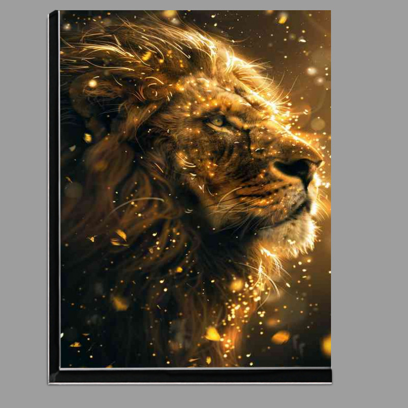 Buy Di-Bond : (Lion of forest golden dust)