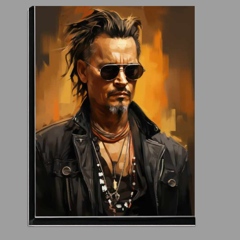 Buy Di-Bond : (Caricature of Johnny Depp cool look)
