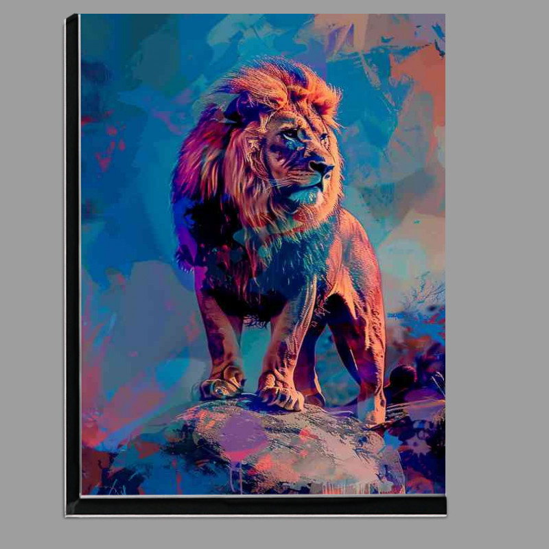 Buy Di-Bond : (Magestic colourful Lion)