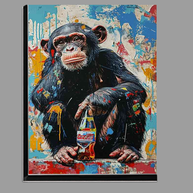 Buy Di-Bond : (Monkey sits drinking clooa)