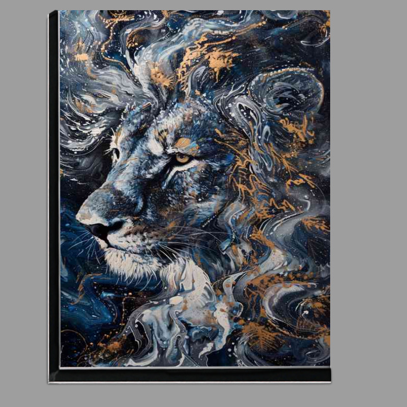 Buy Di-Bond : (Painted Lion splash of colour)