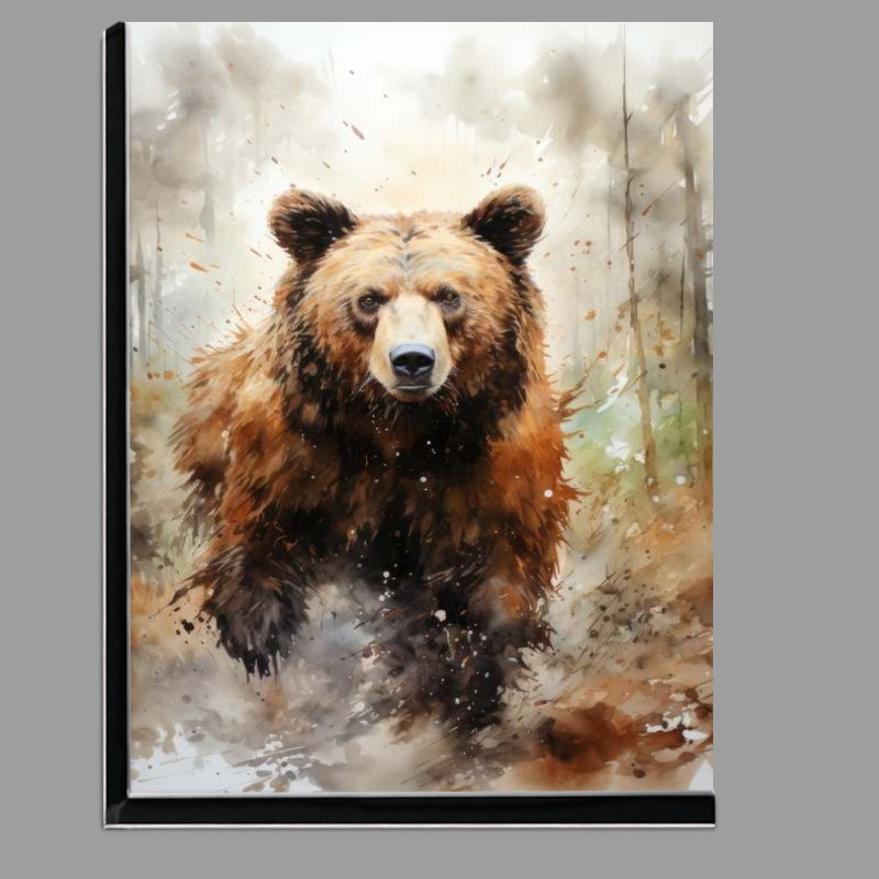 Buy Di-Bond : (Painted brown Bear)