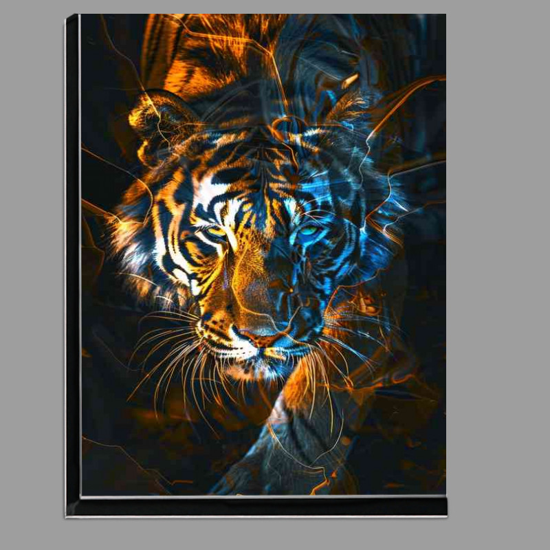 Buy Di-Bond : (Prowling Tiger in a abstract form)