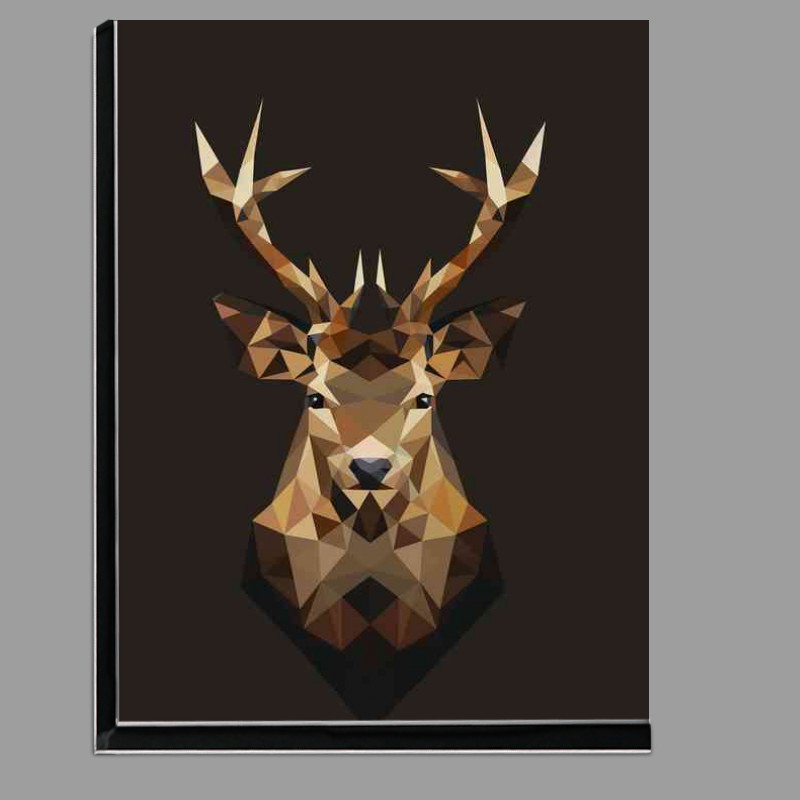 Buy Di-Bond : (Stag heas in geo form)