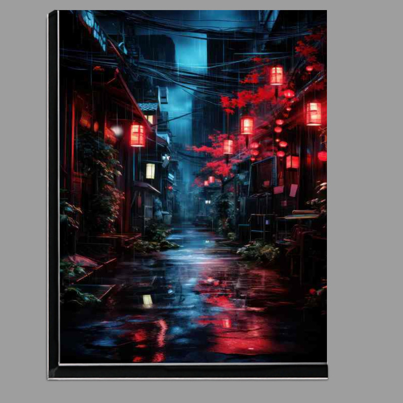 Buy Di-Bond : (Street in japan neo style night)