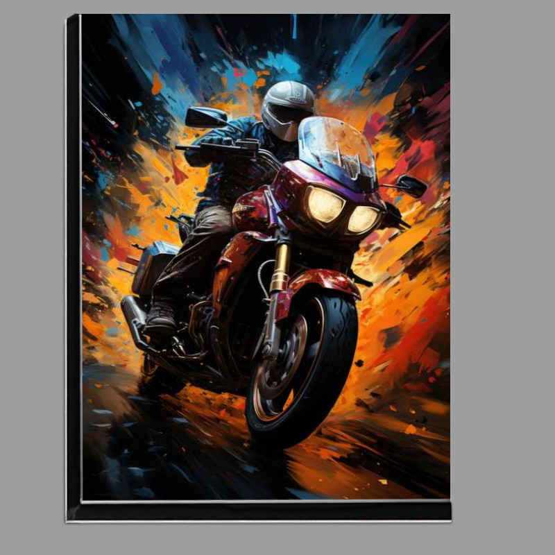 Buy Di-Bond : (Road bike with splash art colours)