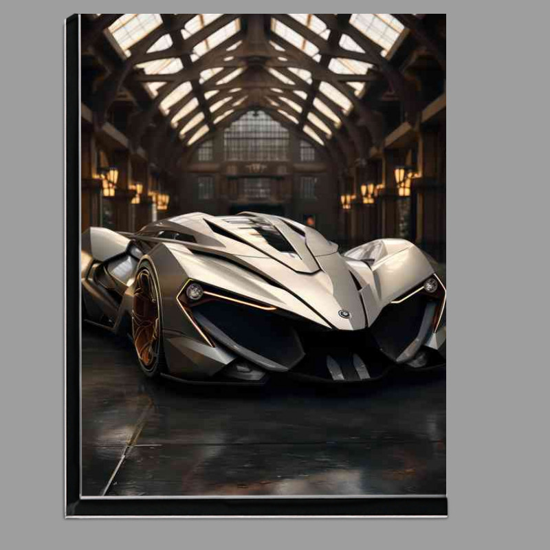 Buy Di-Bond : (Electric future concept car in silver)