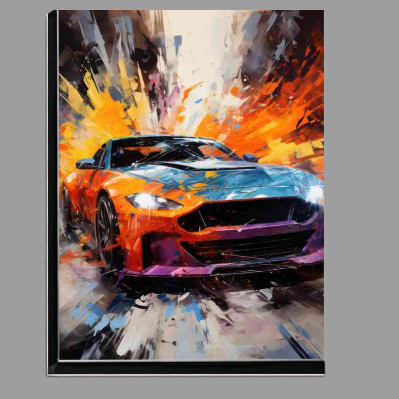 Buy Di-Bond : (Splash art painted super cool car)