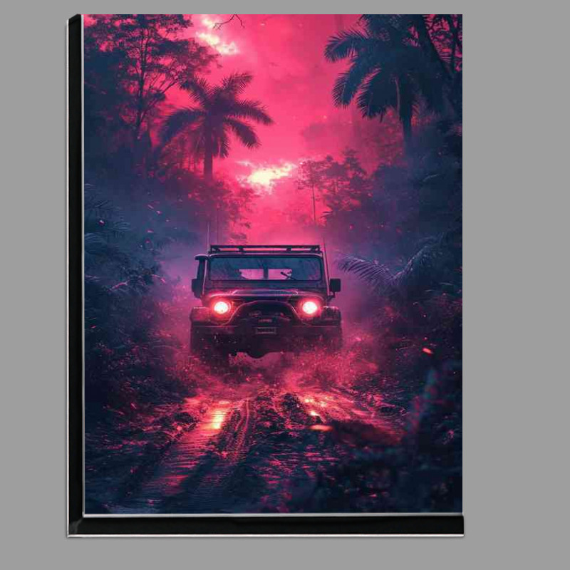Buy Di-Bond : (Suv driving through the forest)