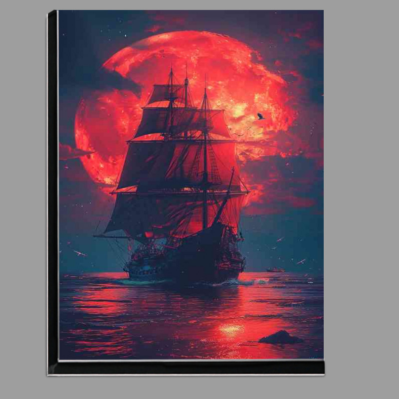 Buy Di-Bond : (Pirate ship under the moonlit sky)