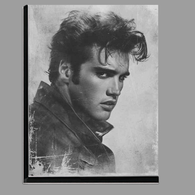 Buy Di-Bond : (Elvis Presley pencil drawing that represents art)