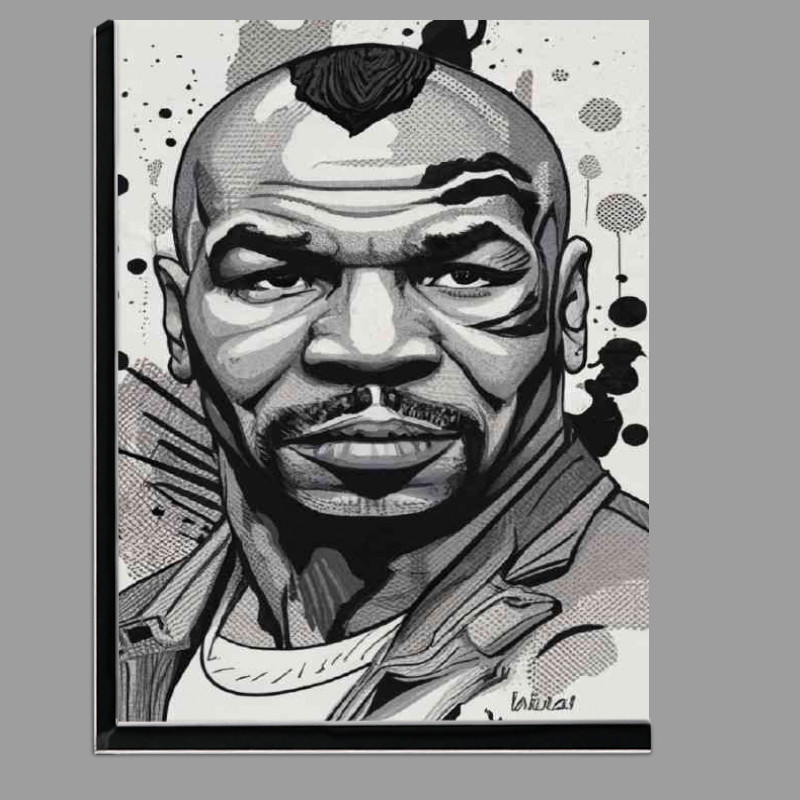 Buy Di-Bond : (Mike Tyson painting ink style)