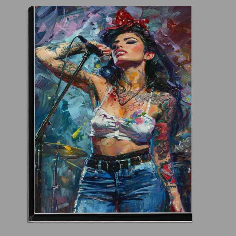 Buy Di-Bond : (Amy Winehouse Pallet knife style)
