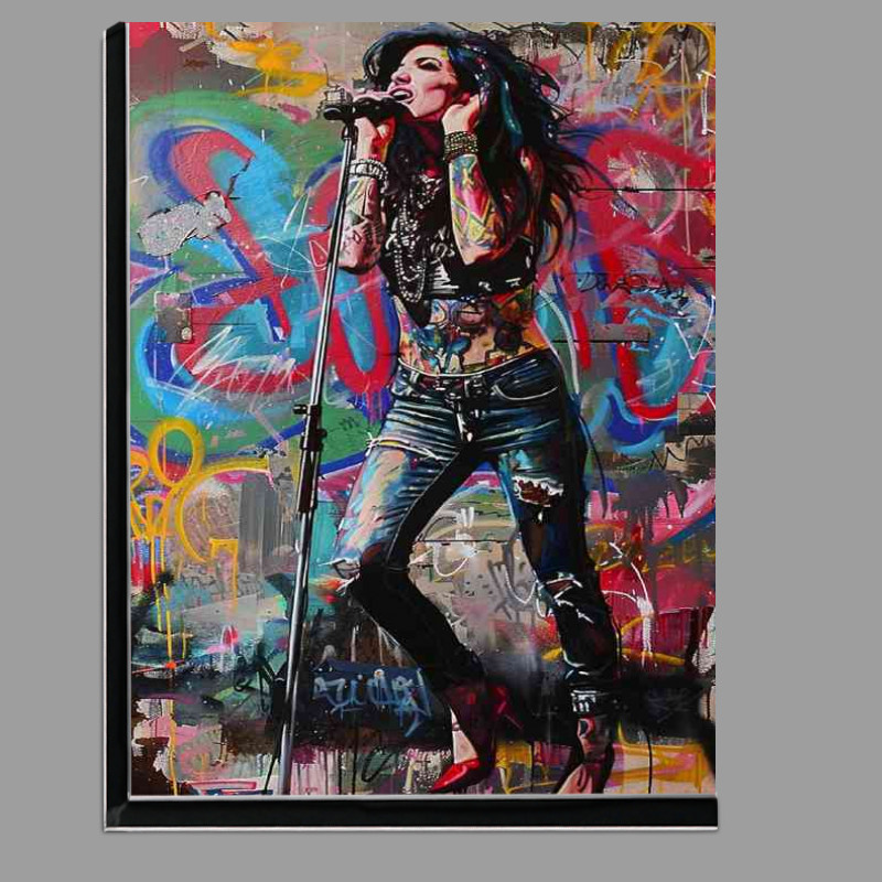 Buy Di-Bond : (Amy Winehouse singing in a graffiti style art)