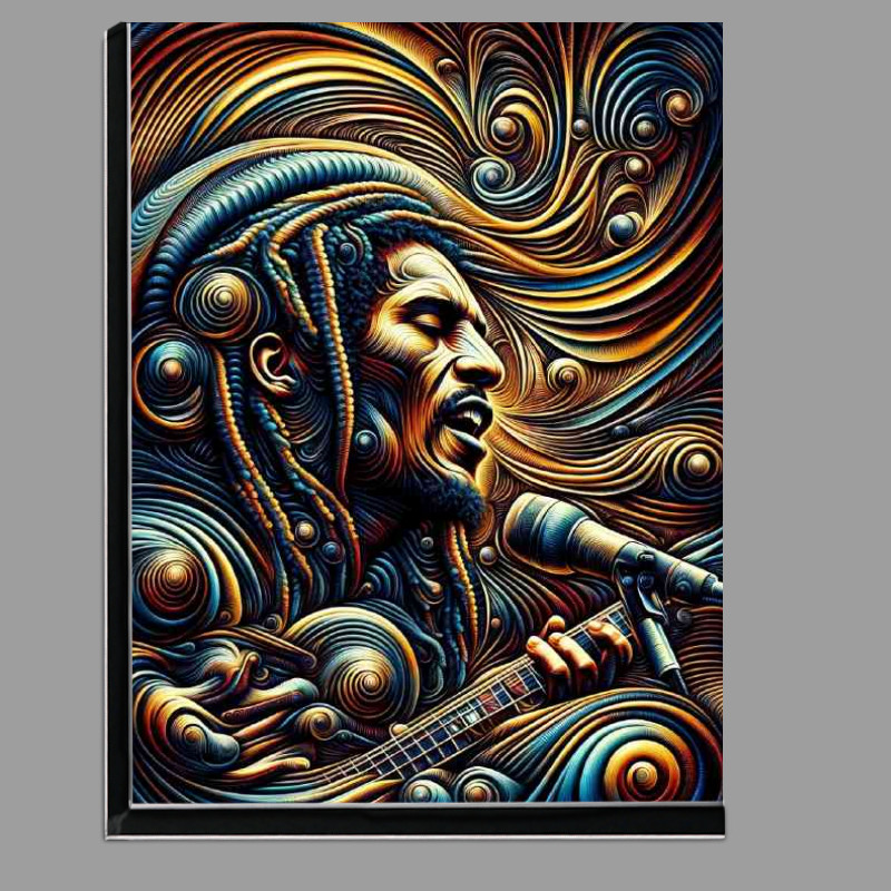 Buy Di-Bond : (Bob Marley Kinetic Art)