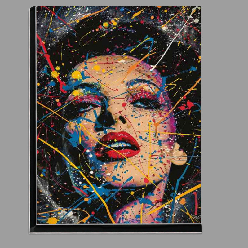 Buy Di-Bond : (Edith Piaf with vibrant colours)