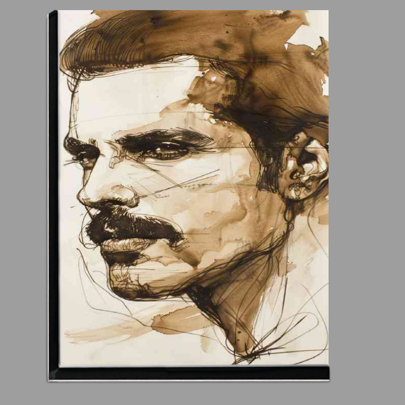 Buy Di-Bond : (Freddy Mercury abstract sketch)
