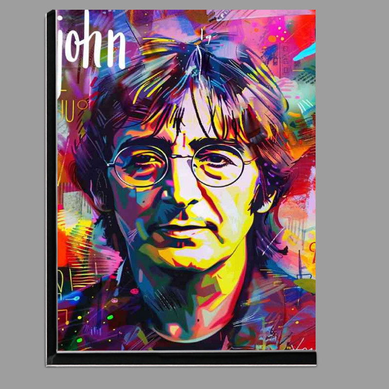 Buy Di-Bond : (John Lennon colorful painting)