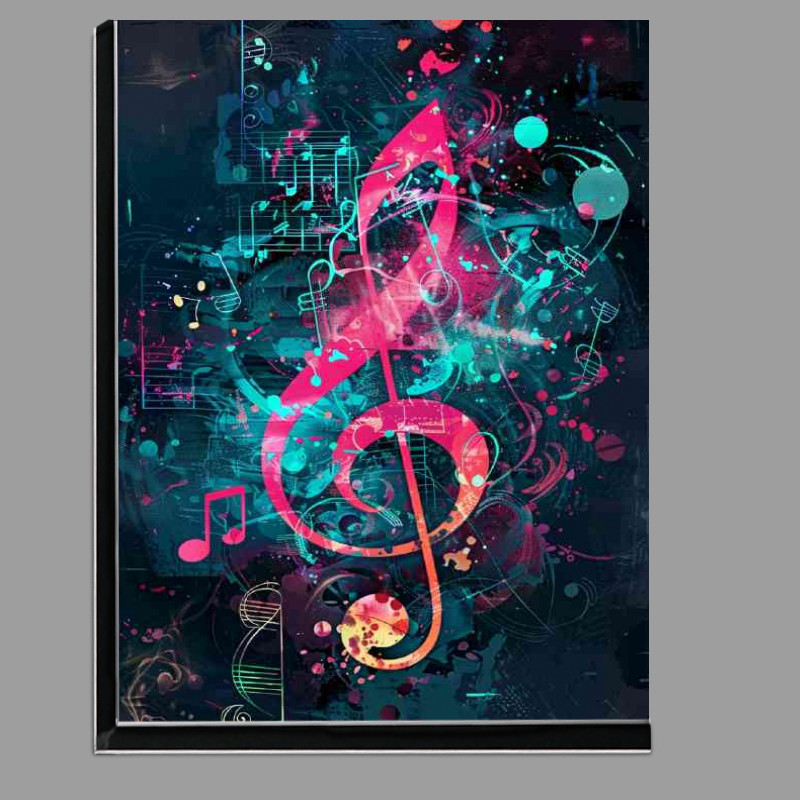 Buy Di-Bond : (Music notes and colorful background)