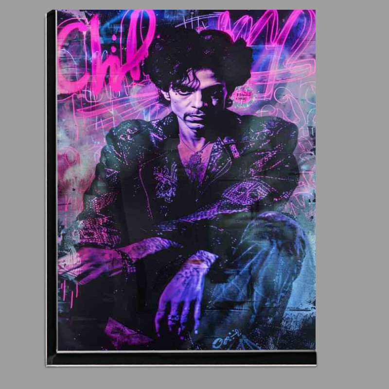 Buy Di-Bond : (Prince with graffiti purple and pink neon)