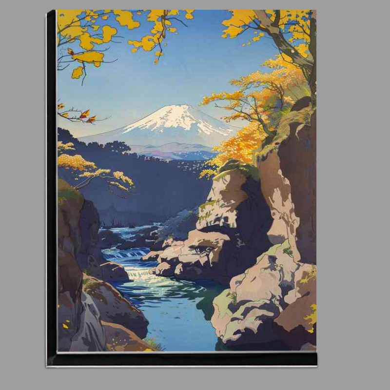 Buy Di-Bond : (Japanese Mount Fuji through the valley)