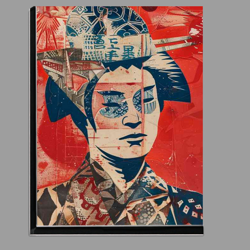 Buy Di-Bond : (Ukiyoe wood block old school art)