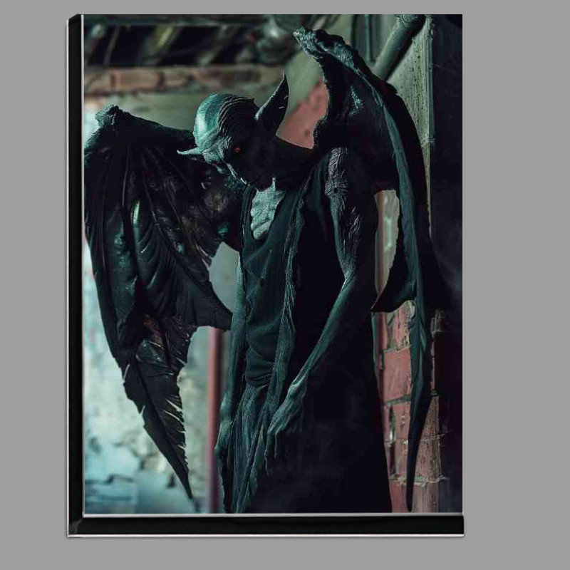 Buy Di-Bond : (Occult devil with big wings and claws in the alley)