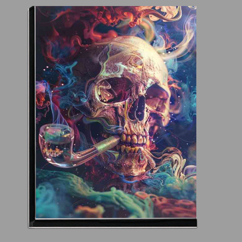 Buy Di-Bond : (Skull head with somke around it)