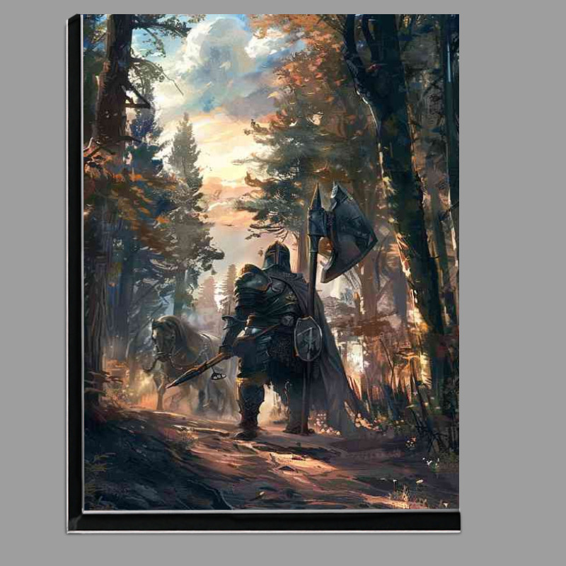 Buy Di-Bond : (Dark Art Fantasy Knight In the forest)
