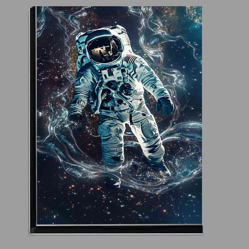 Buy Di-Bond : (Astronaut floating stars and swirls in the galaxy)