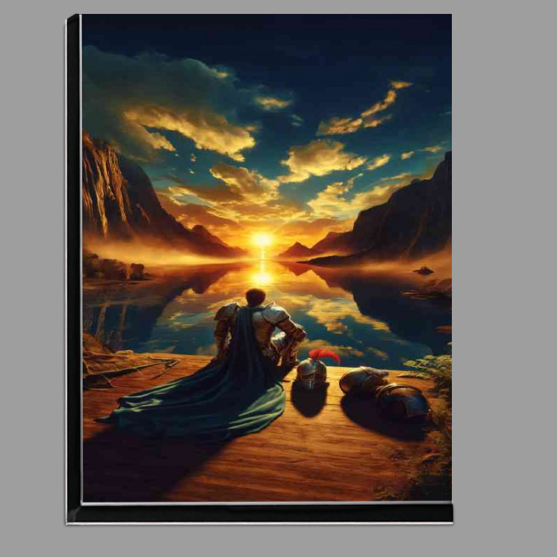 Buy Di-Bond : (Peace after a victorious battle in a mythical landscape)