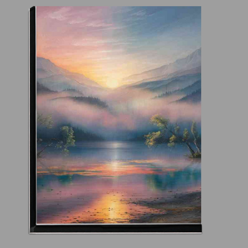Buy Di-Bond : (Still waters with fog)