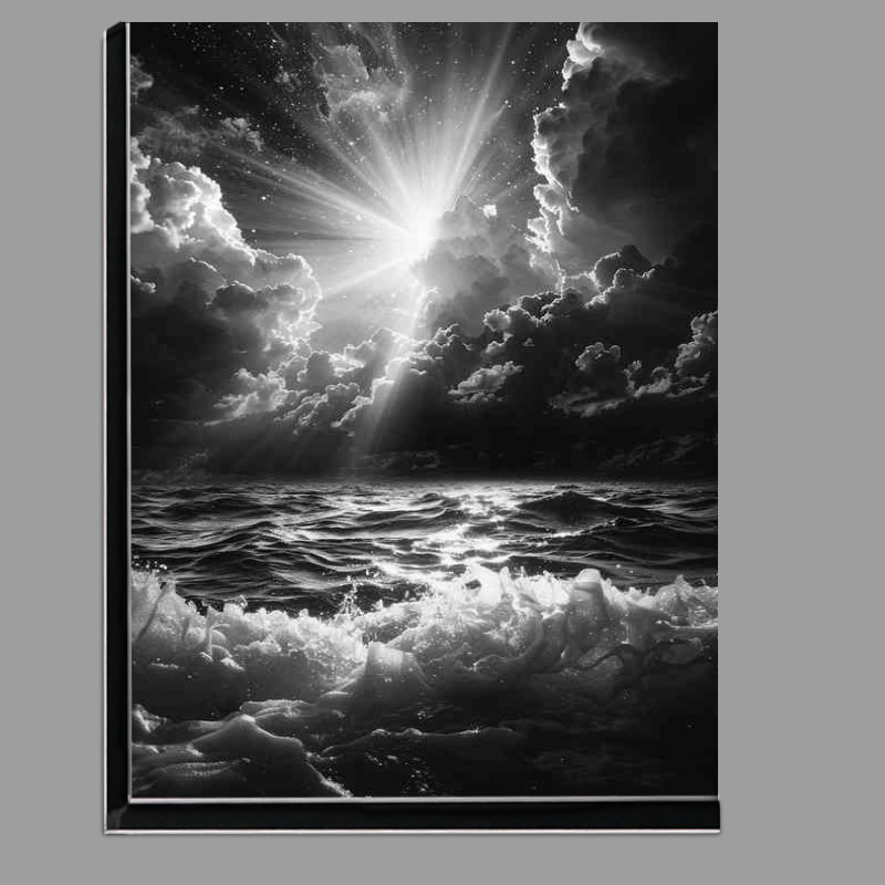 Buy Di-Bond : (Sunlight shining through the storm)
